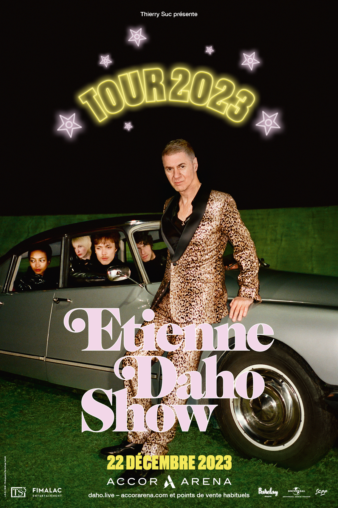 Etienne Daho - Tour 2023 - Tirer la nuit sur les étoiles